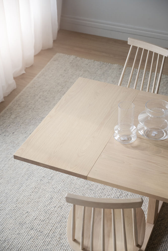 WESTVILLE Einlegeplatte 45 cm aus weiß pigmentierter Eiche - ZEN ZONE Furniture