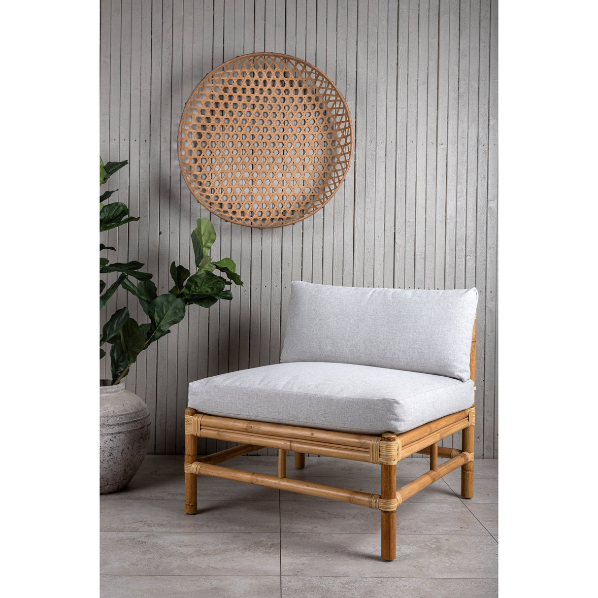 Rohrstock - Mittelteil - Natur - - ZEN ZONE Furniture