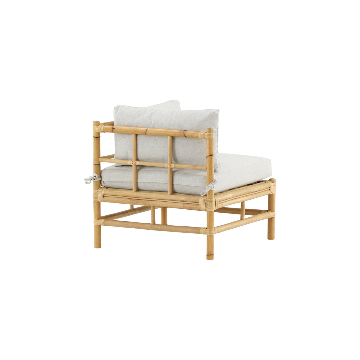 Rohrstock - Eckteil - Natur - Bambus - - ZEN ZONE Furniture