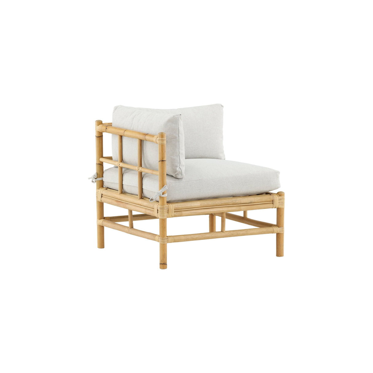 Rohrstock - Eckteil - Natur - Bambus - - ZEN ZONE Furniture