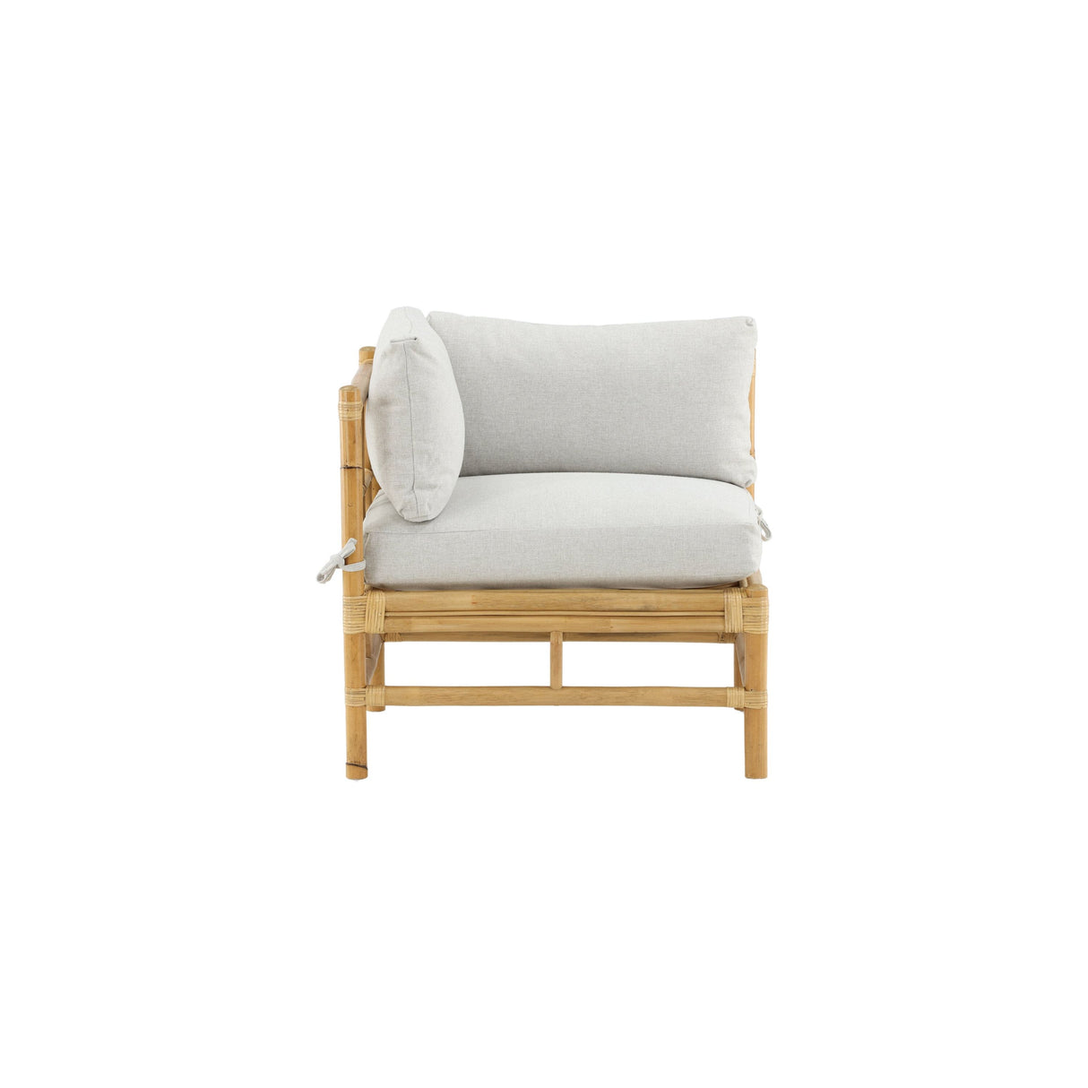 Rohrstock - Eckteil - Natur - Bambus - - ZEN ZONE Furniture