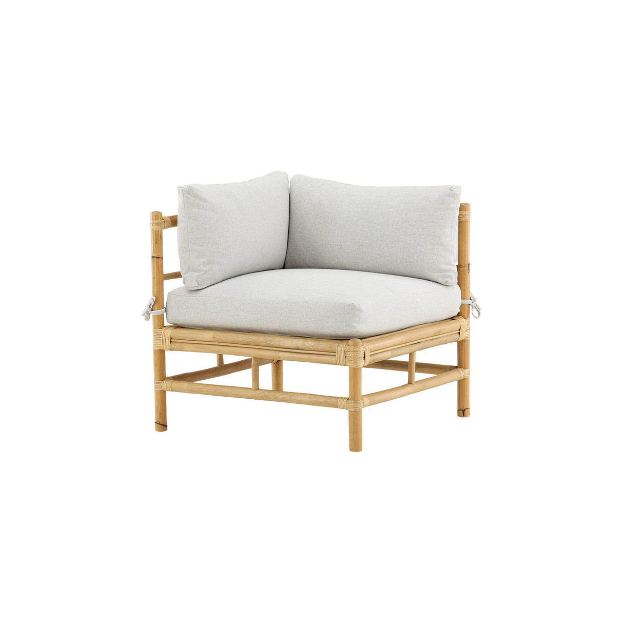 Rohrstock - Eckteil - Natur - Bambus - - ZEN ZONE Furniture