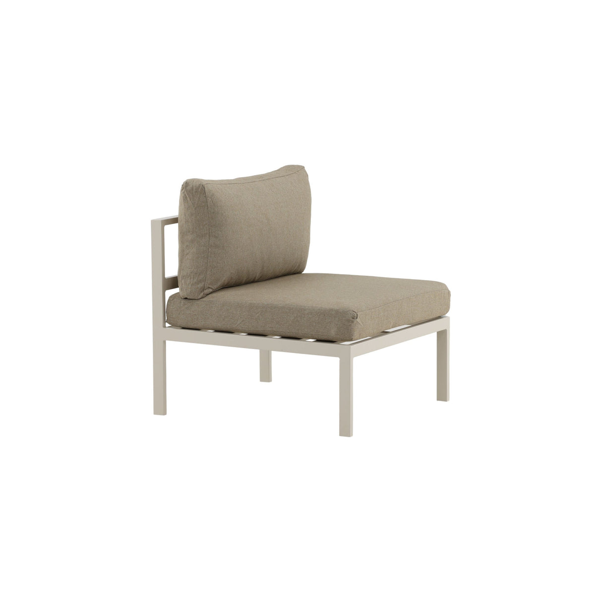 Copacabana Mittelteil - Beige alu / Greige Cushion - ZEN ZONE Furniture