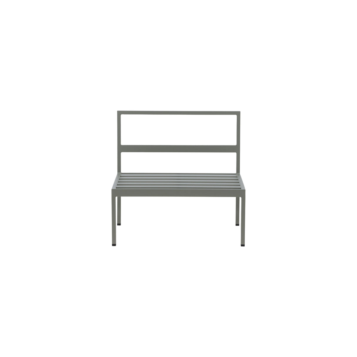 Copacabana Mittelteil - Khaki / Graues Kissen - ZEN ZONE Furniture