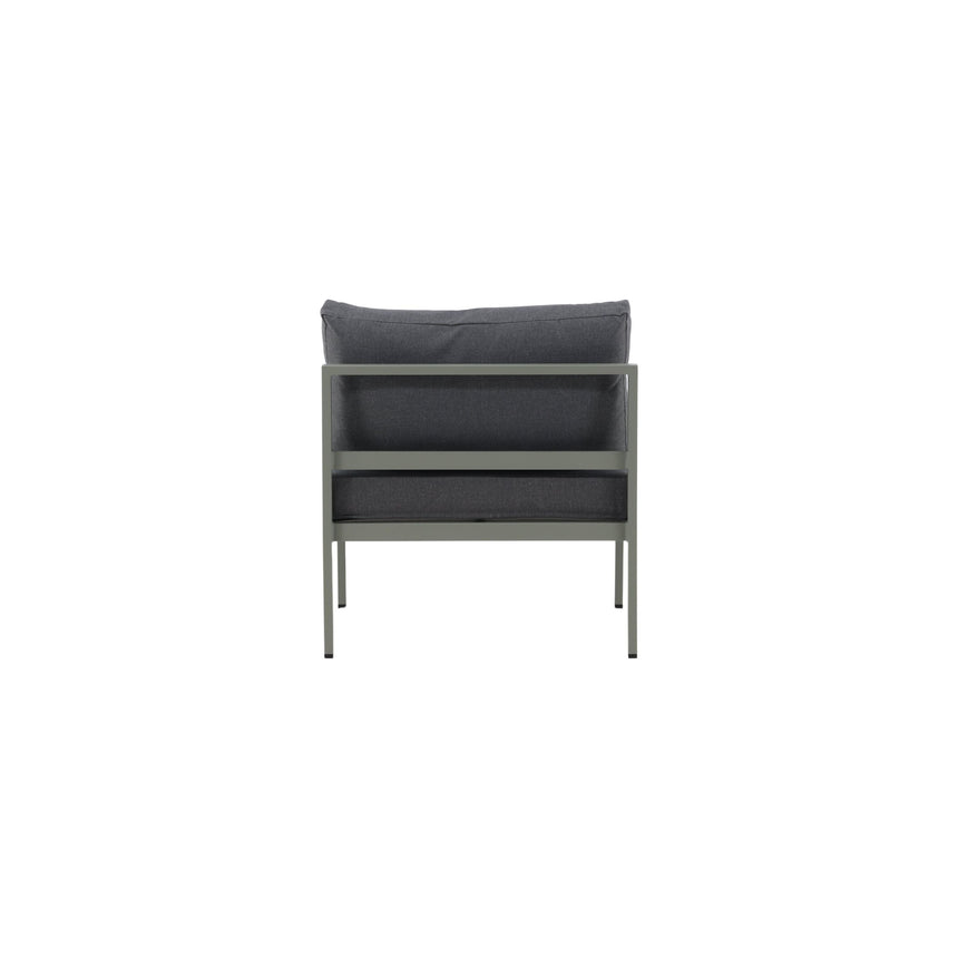 Copacabana Mittelteil - Khaki / Graues Kissen - ZEN ZONE Furniture