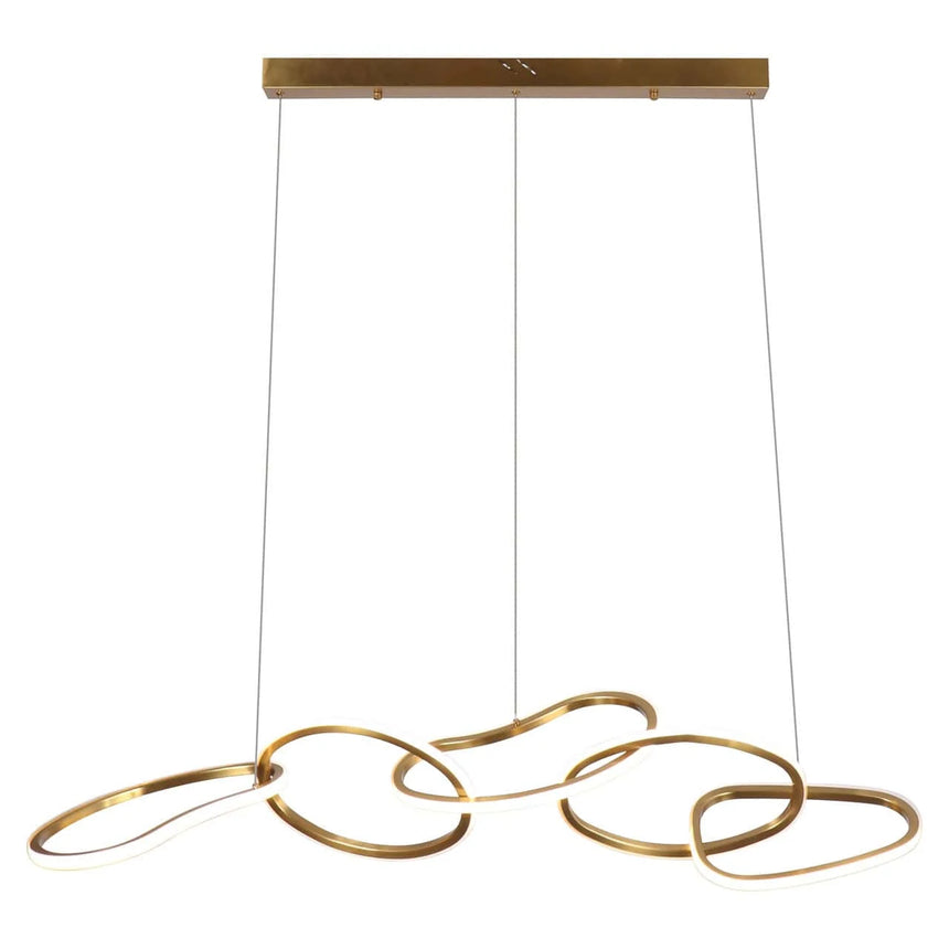 Kronleuchter Flyn Brushed Gold - ZEN ZONE Furniture