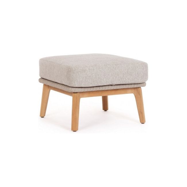 Outdoor Ottoman mit Kissen Tamires Beige - ZEN ZONE