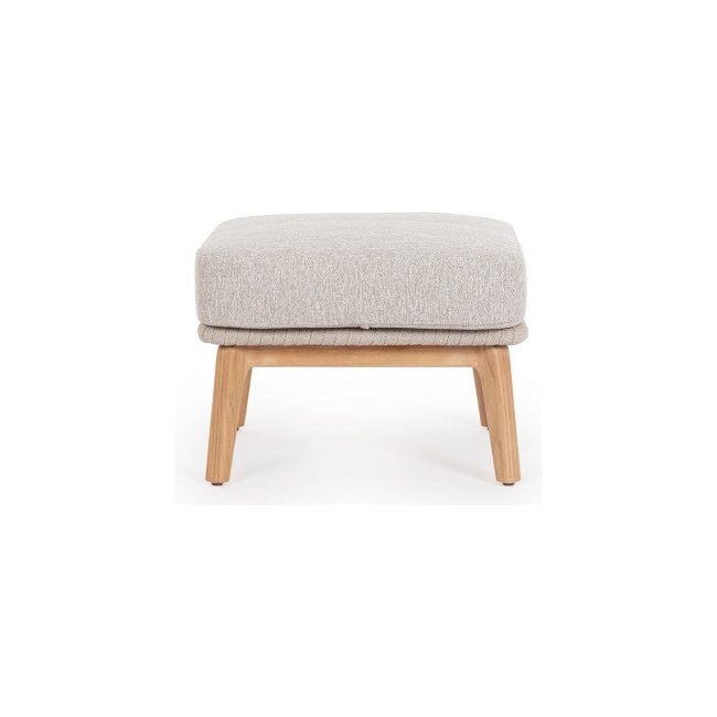 Outdoor Ottoman mit Kissen Tamires Beige - ZEN ZONE
