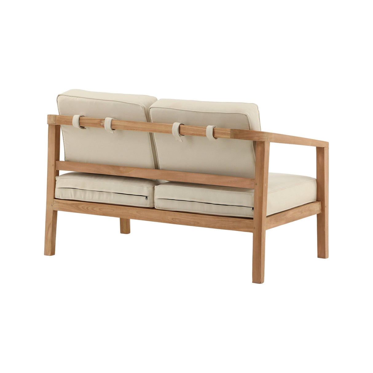 Lounge 2-Sitzer Sofa (Sofaset) - Teak gold - ZEN ZONE Furniture