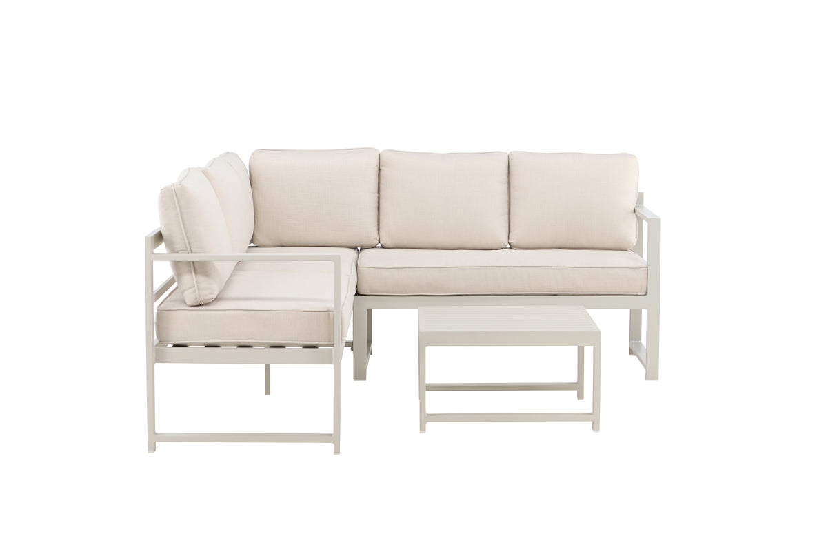 Salvador Ecksofa Beige / Beige - ZEN ZONE Furniture