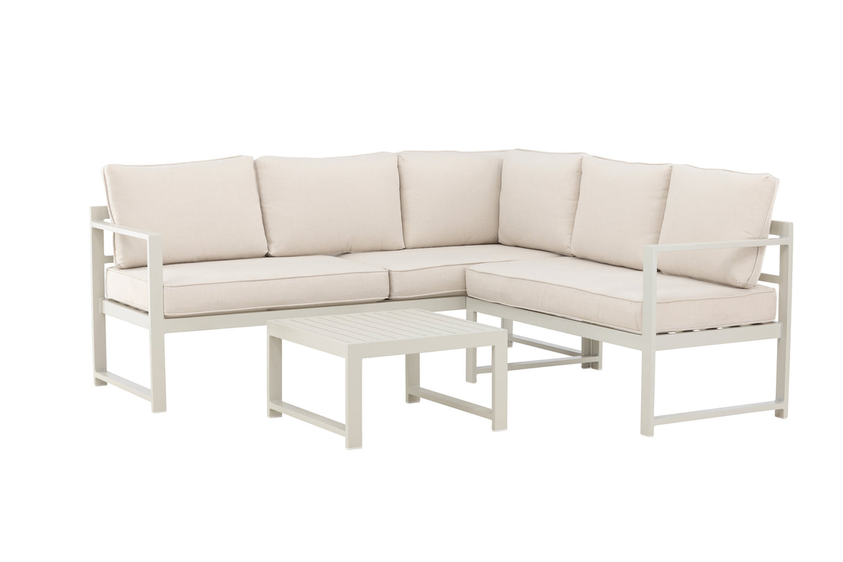 Salvador Ecksofa Beige / Beige - ZEN ZONE Furniture