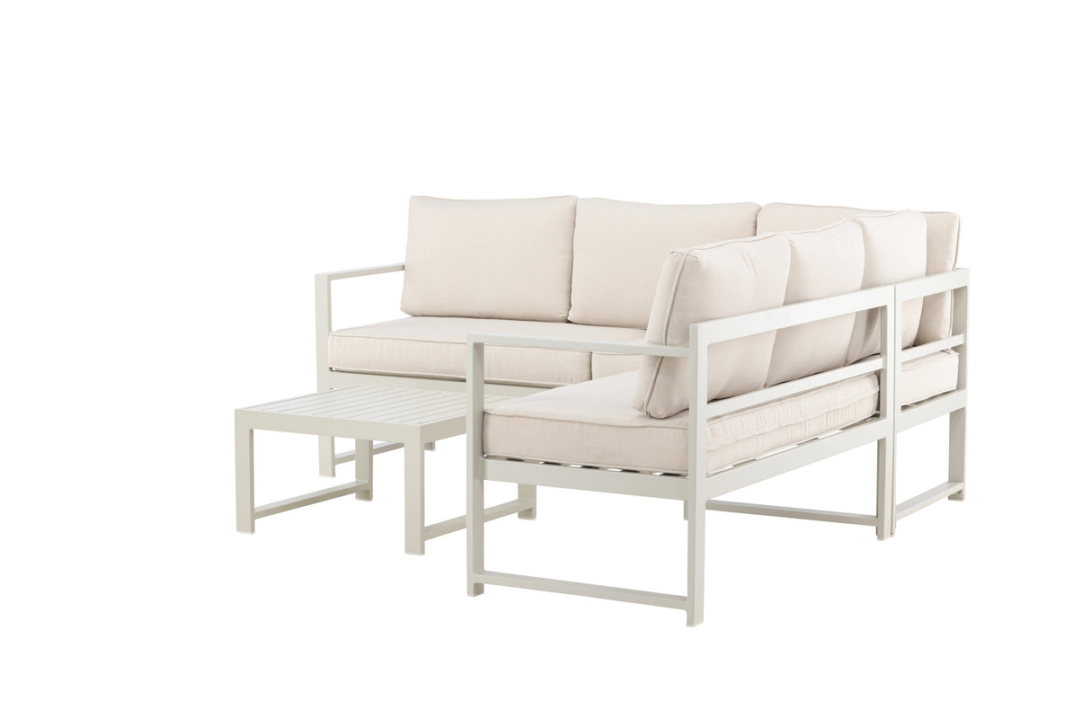 Salvador Ecksofa Beige / Beige - ZEN ZONE Furniture