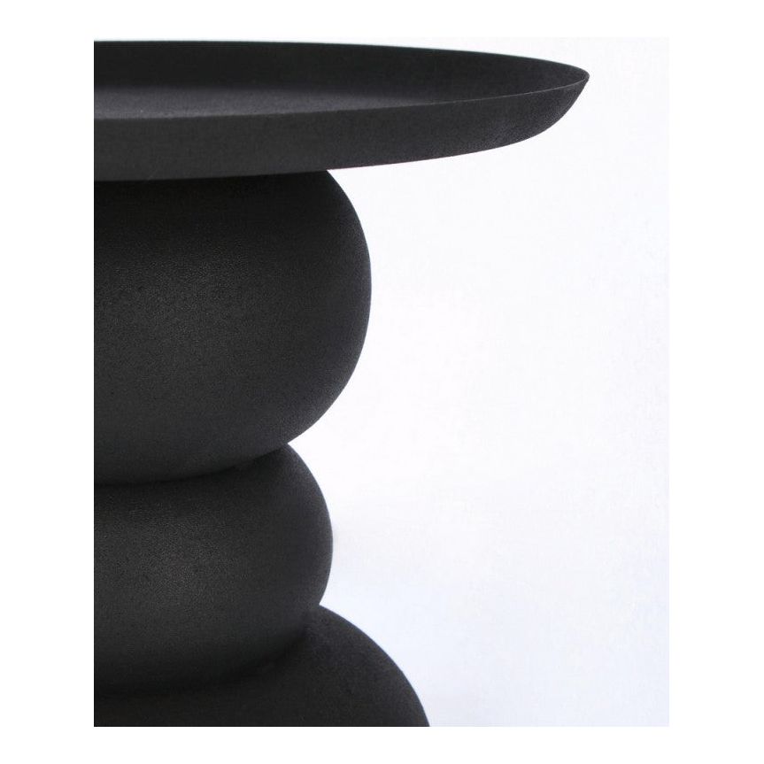 Couchtisch Alpa Schwarz rund 41x41 - ZEN ZONE