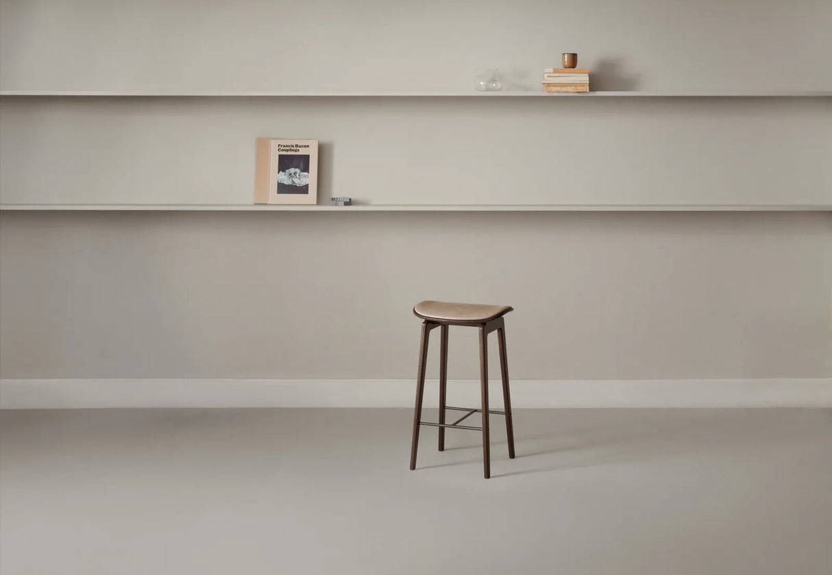 Hocker NY11 Counter aus Massivholz Eiche, ungepolstert, 40×33,5×65 cm - ZEN ZONE Furniture