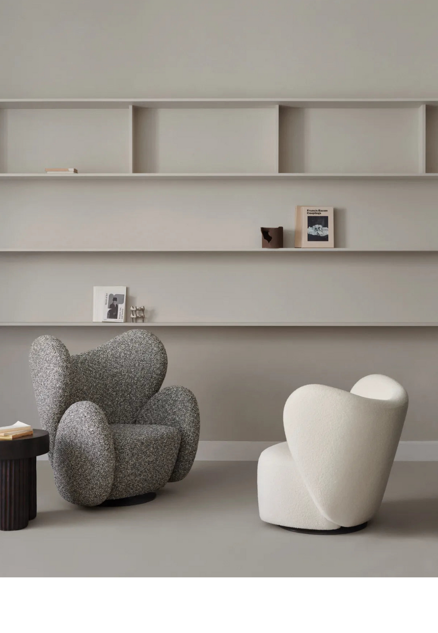 Sessel Little Big, drehbar, 77x75 cm - ZEN ZONE Furniture