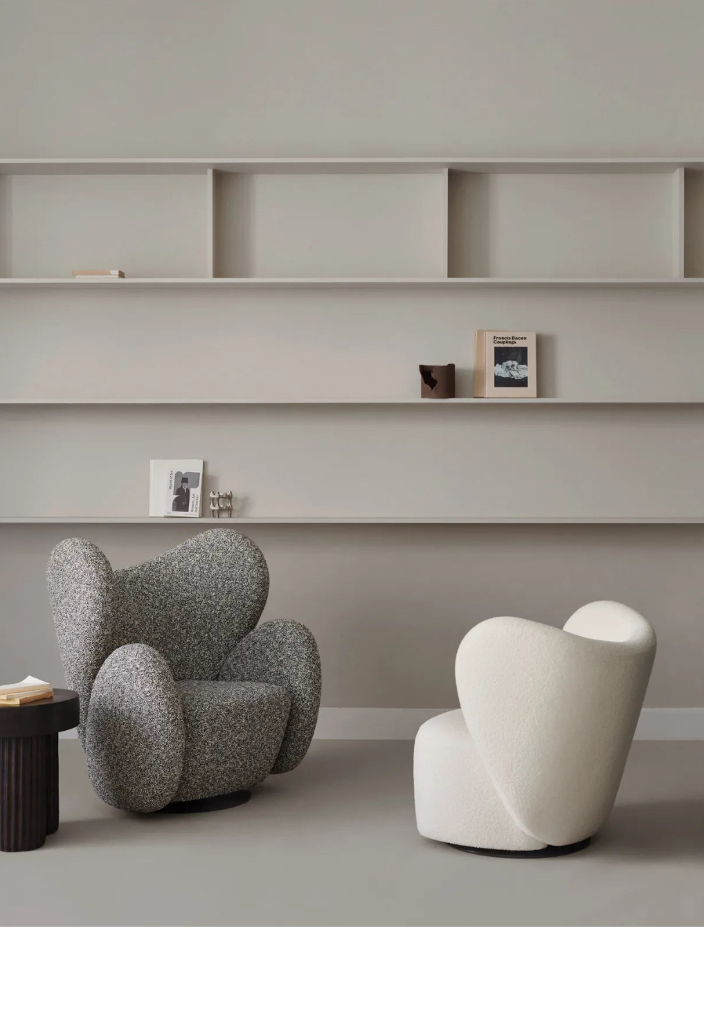 Little Big armchair, swivel, 77x75 cm