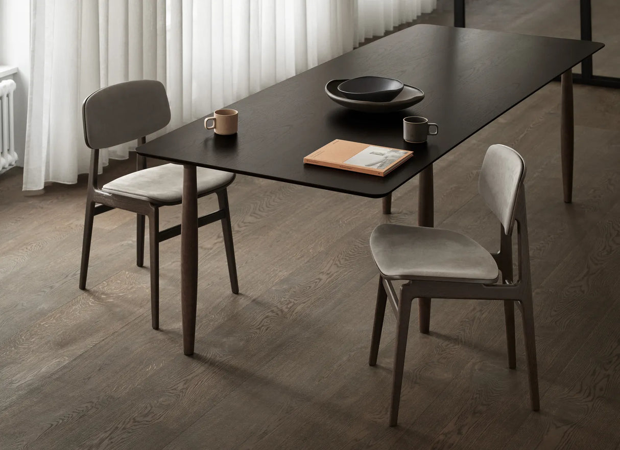 Essstuhl NY11 aus Massivholz Eiche, ungepolstert, 45,5×52×78 cm - ZEN ZONE Furniture