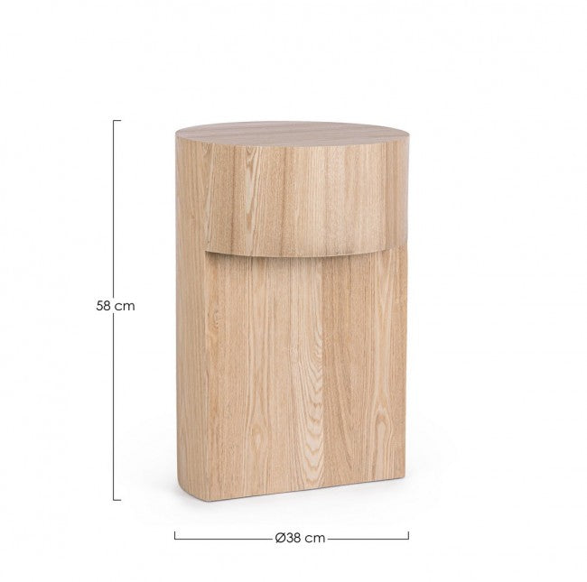 Couchtisch Stanwood Natürlich rund 38x38 - ZEN ZONE