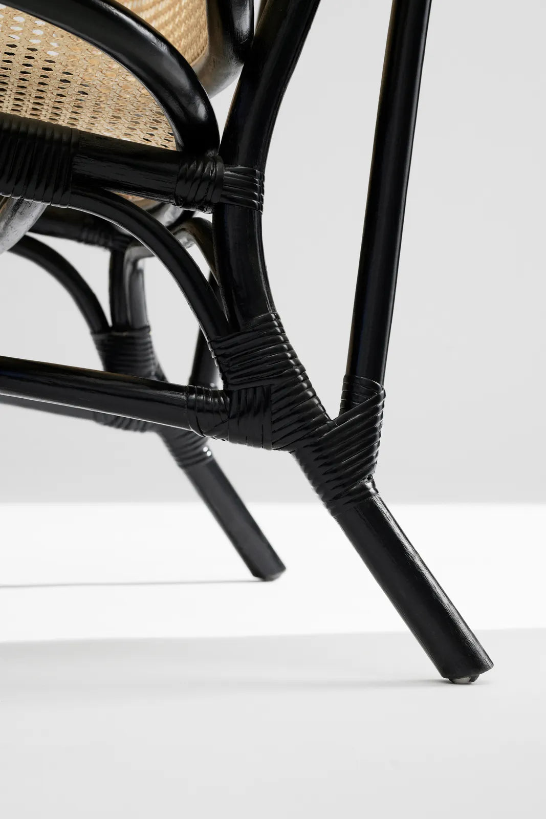 Nomad armchair made of bamboo and rattan, 90x77×100 cm