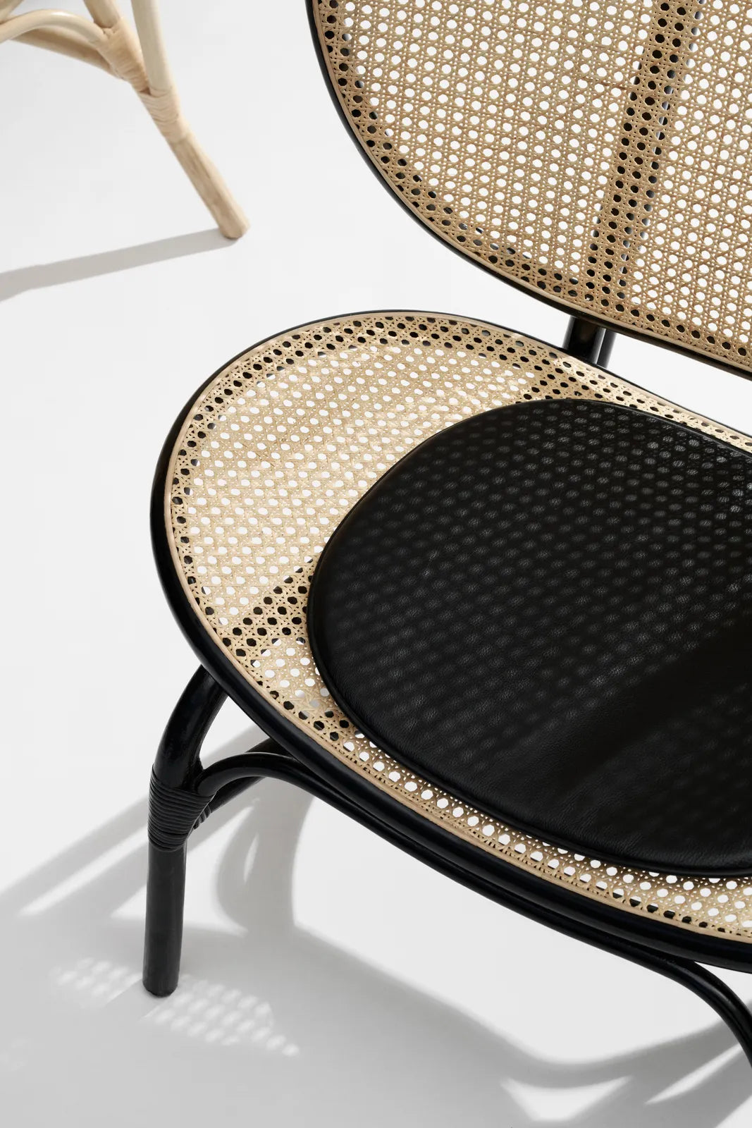 Nomad armchair made of bamboo and rattan, 90x77×100 cm