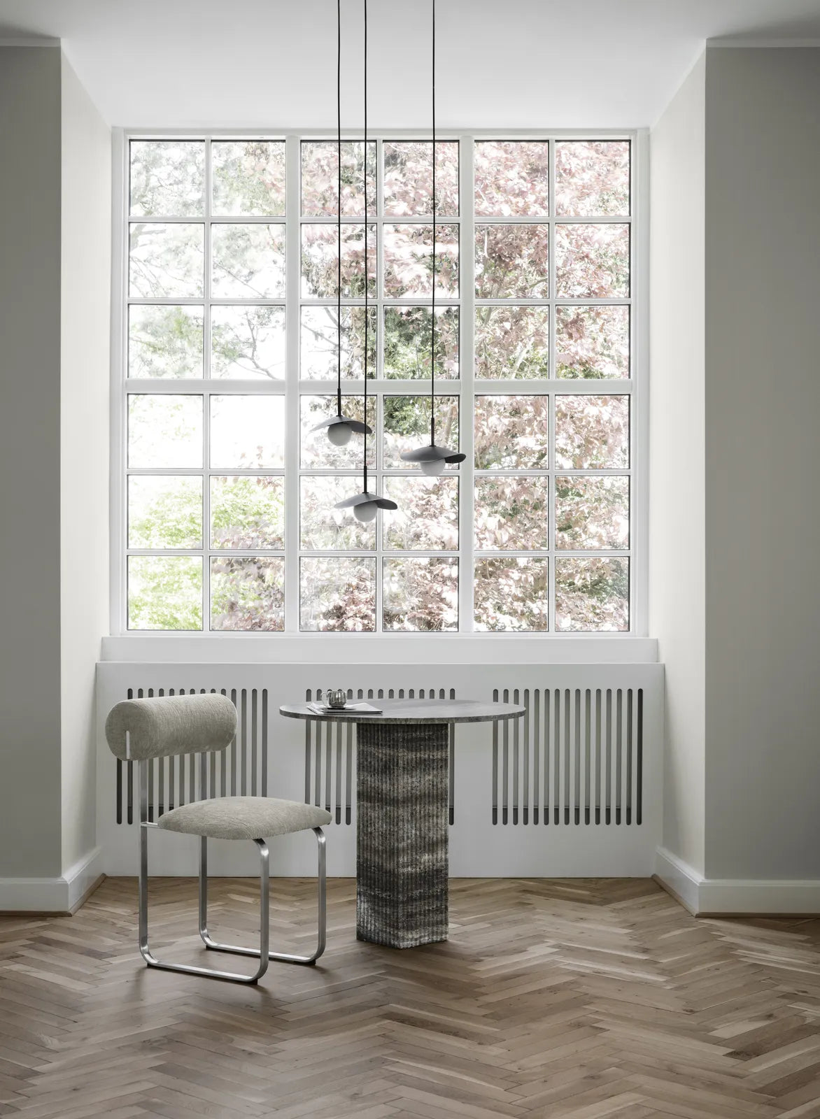 Beistelltisch SoHo aus Travertin, 80×80×74 cm - ZEN ZONE Furniture