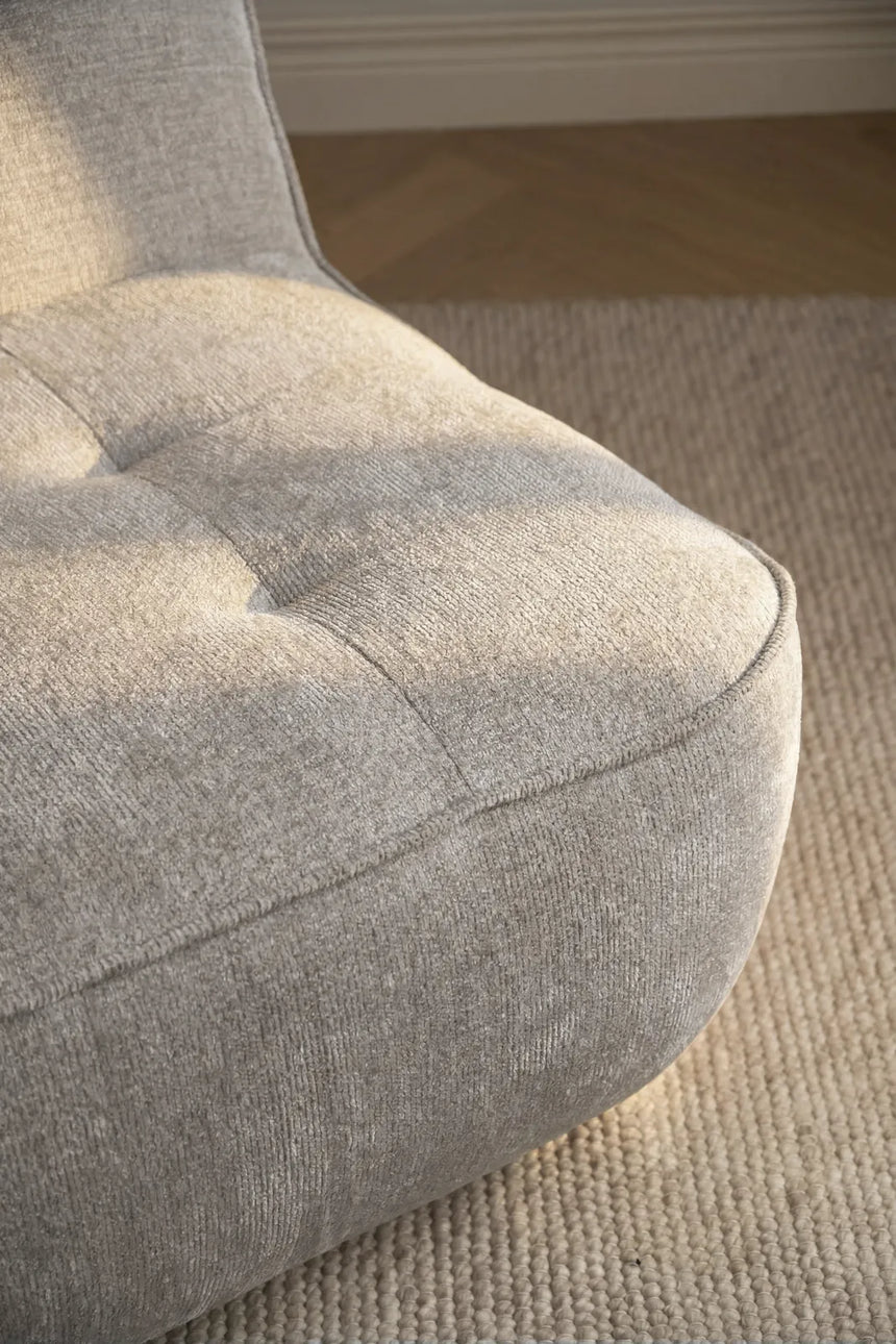 Armchair FARSON, Greg #3 light beige, 83x96x71 cm