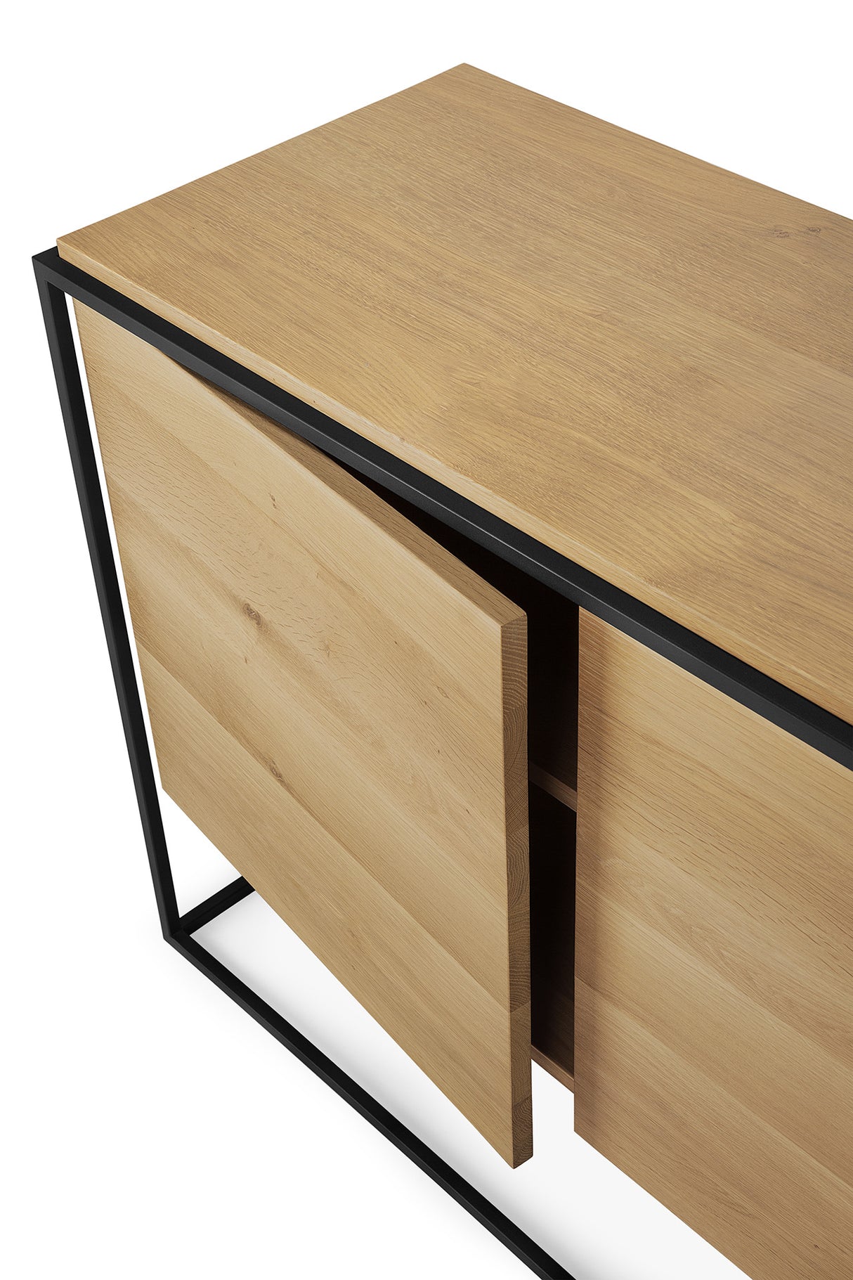 Monolit Sideboard - Eiche - 2 Türen - 110 x 45 x 78 cm - ZEN ZONE Furniture