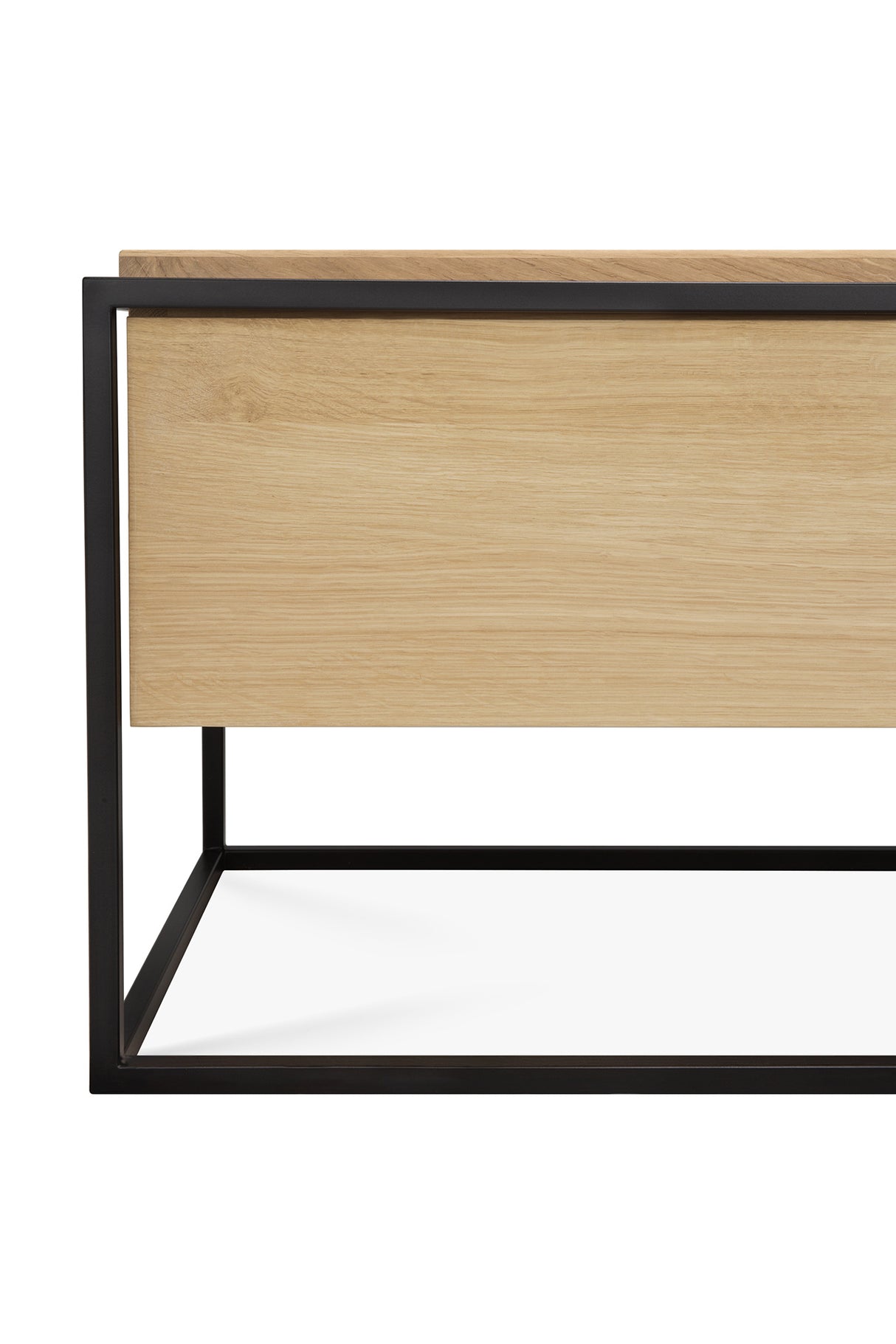 Monolit TV-Schrank - Eiche - 1 Klapptür - 1 Schublade - 140 x 45 x 42 cm - ZEN ZONE Furniture