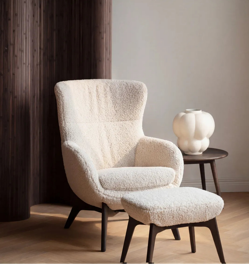 DUNBRODY Sofa armchair, black legs, 76x87x103 cm