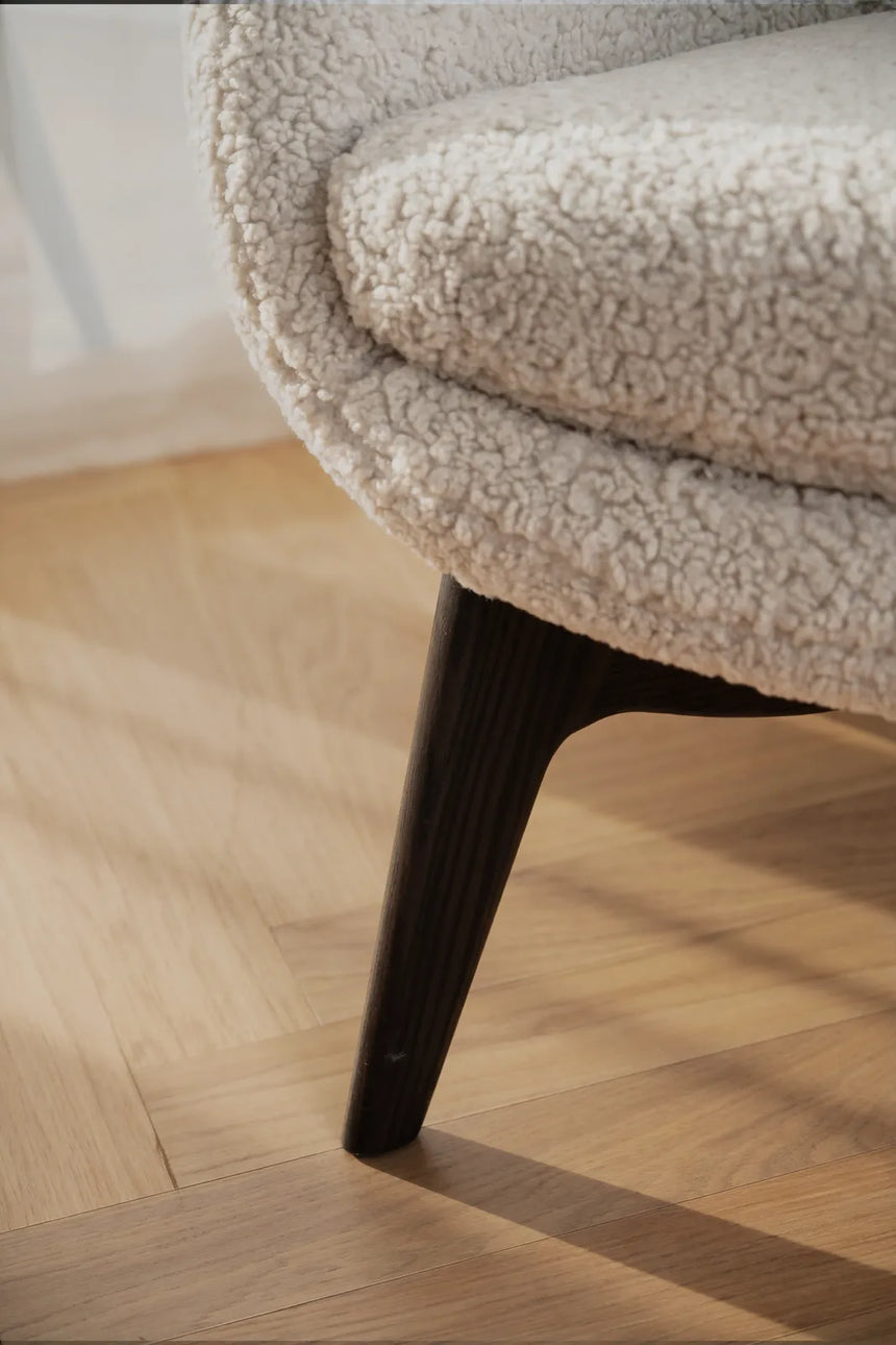 DUNBRODY Sofa armchair, black legs, 76x87x103 cm