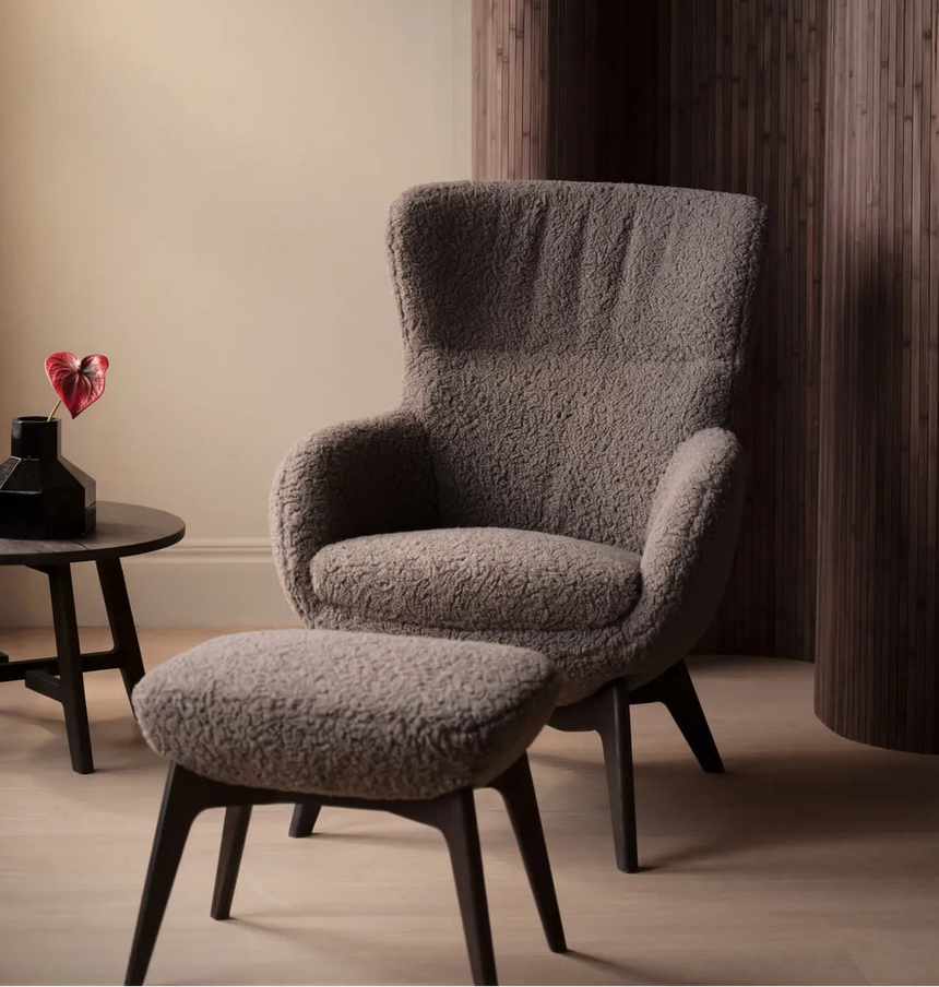 DUNBRODY Sofa armchair, black legs, 76x87x103 cm