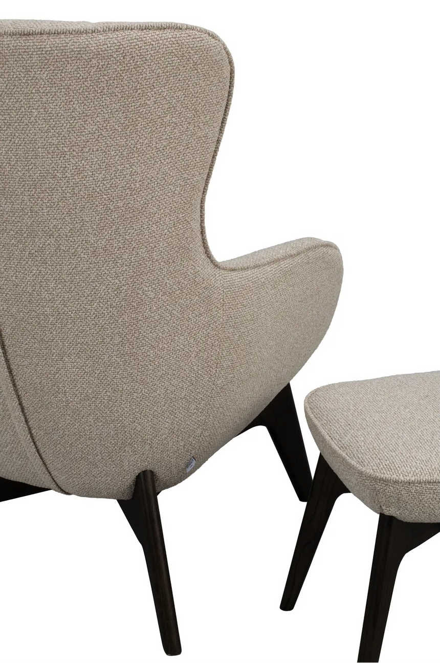 DUNBRODY Sofa armchair, black legs, 76x87x103 cm