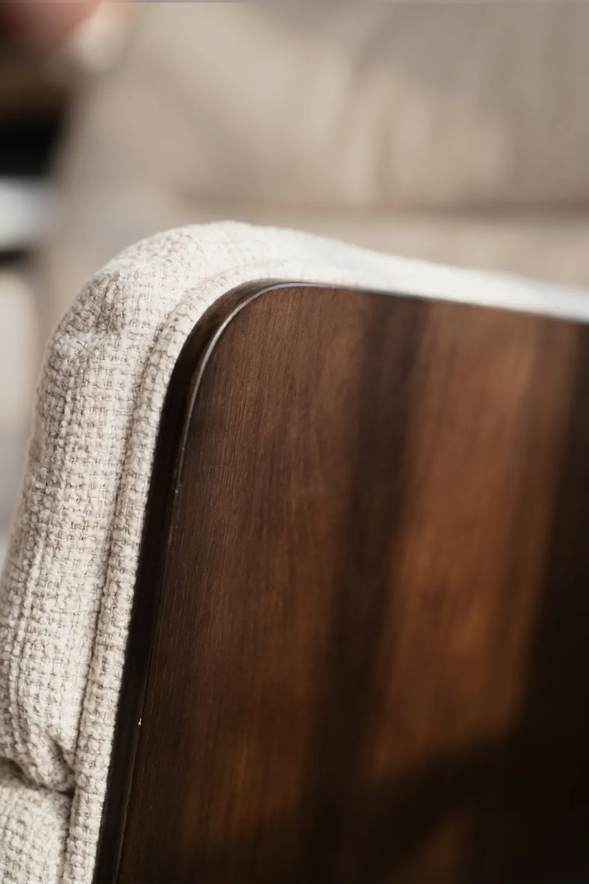 BRODERICK oak armchair, 73x82x106 cm
