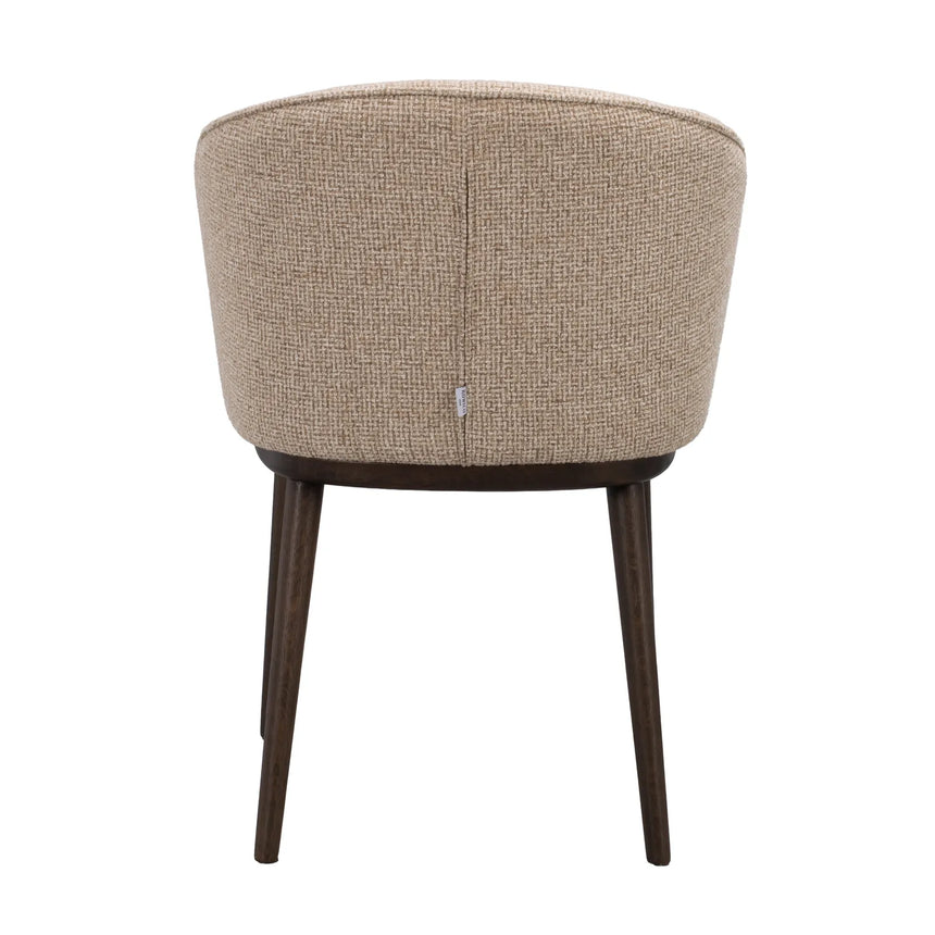Essstuhl JUDSON aus massivem Eichenholz, Verona #173 medium beige