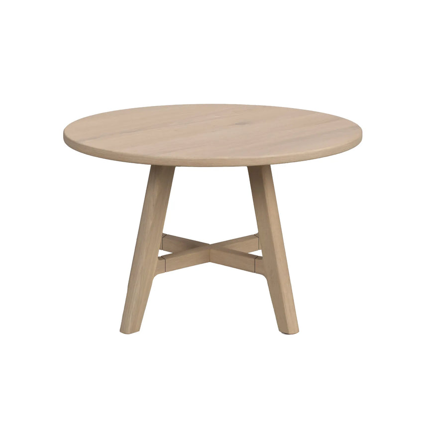 Couchtisch DUMBARTON aus Eiche, 60x60x39 cm
