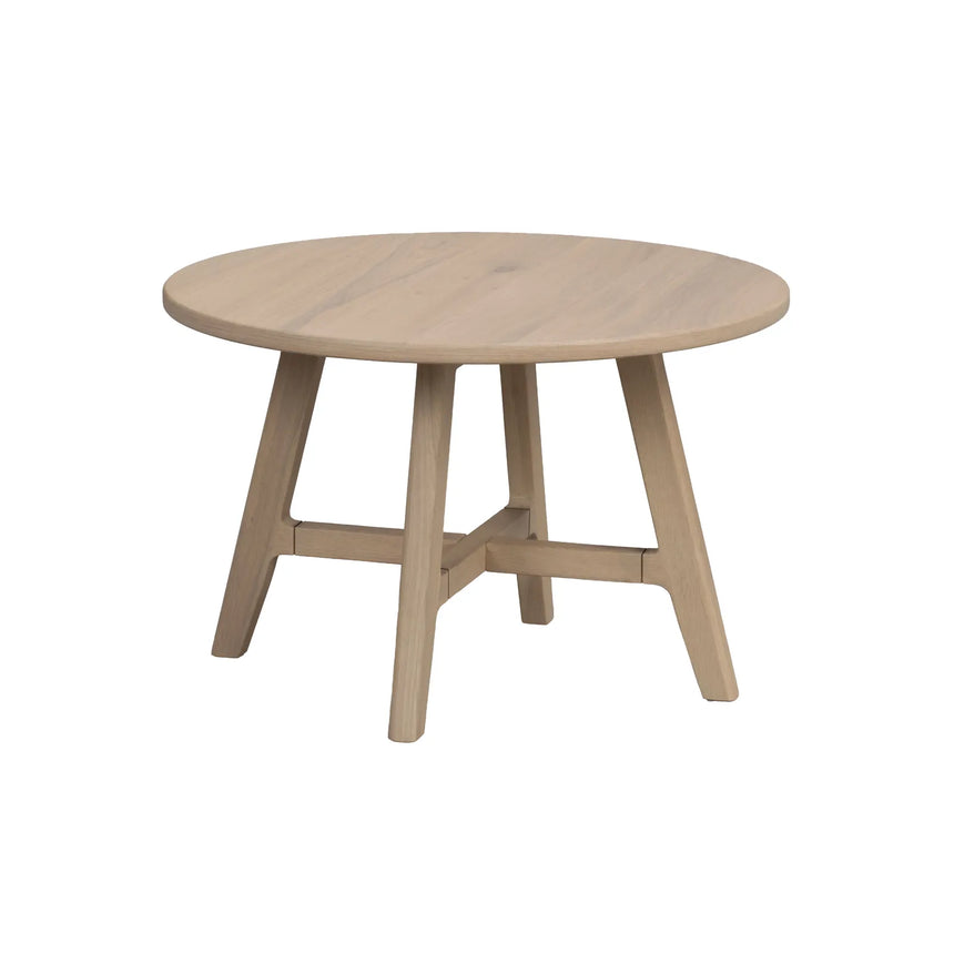 Couchtisch DUMBARTON aus Eiche, 60x60x39 cm