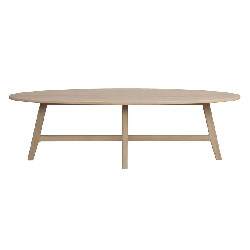 Couchtisch DUMBARTON aus Eiche, 146x58x42 cm