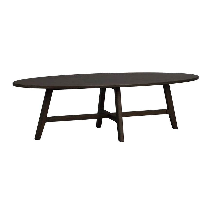 Couchtisch DUMBARTON aus Eiche, 146x58x42 cm