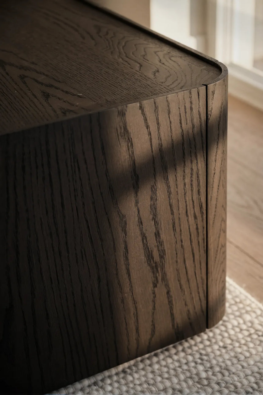 Couchtisch SEABROOK aus Eiche, 90x90x36 cm