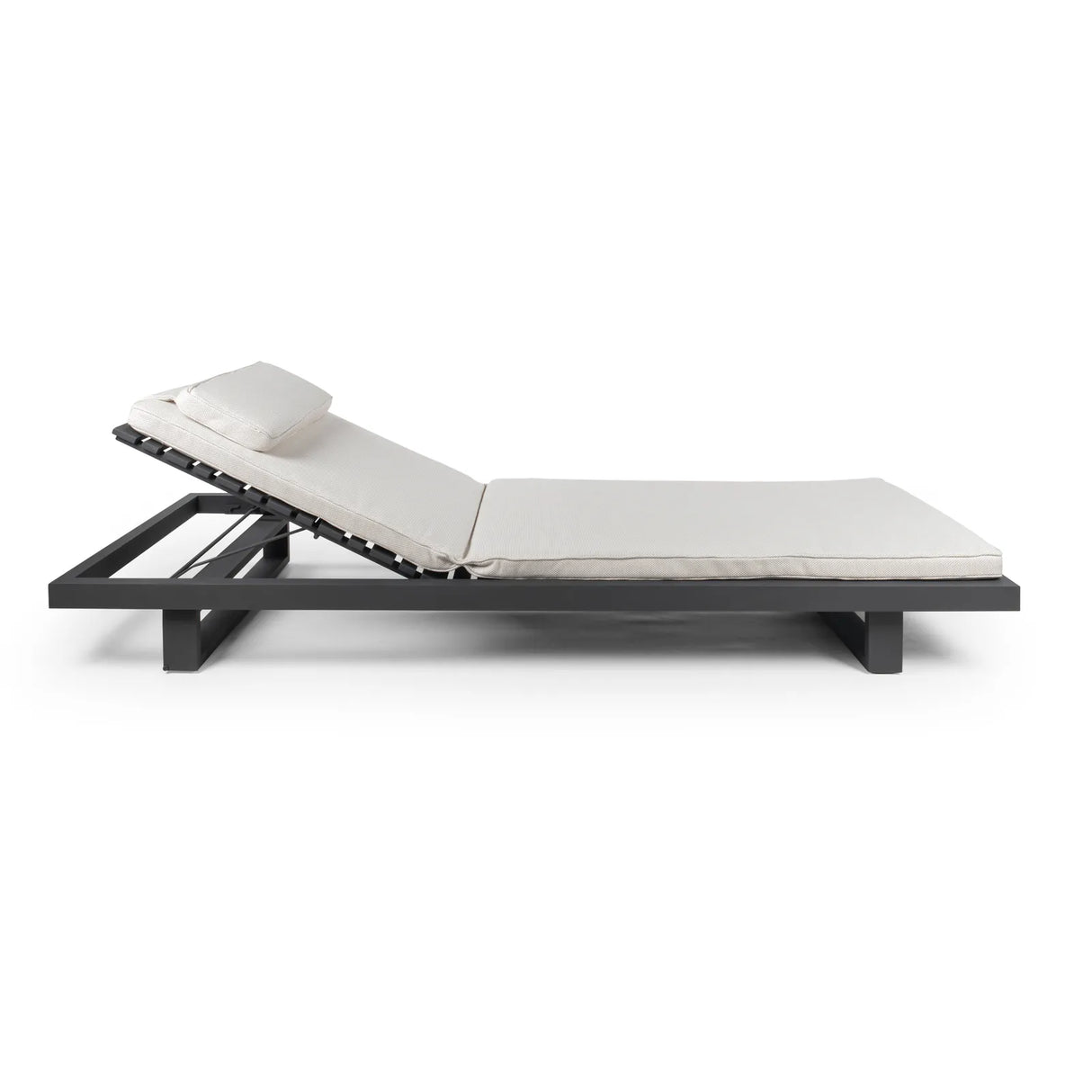 Sonnenliege Ravello aus Aluminium, 225×85×22 cm - ZEN ZONE Furniture