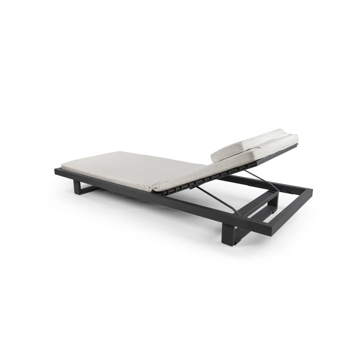 Sonnenliege Ravello aus Aluminium, 225×85×22 cm - ZEN ZONE Furniture