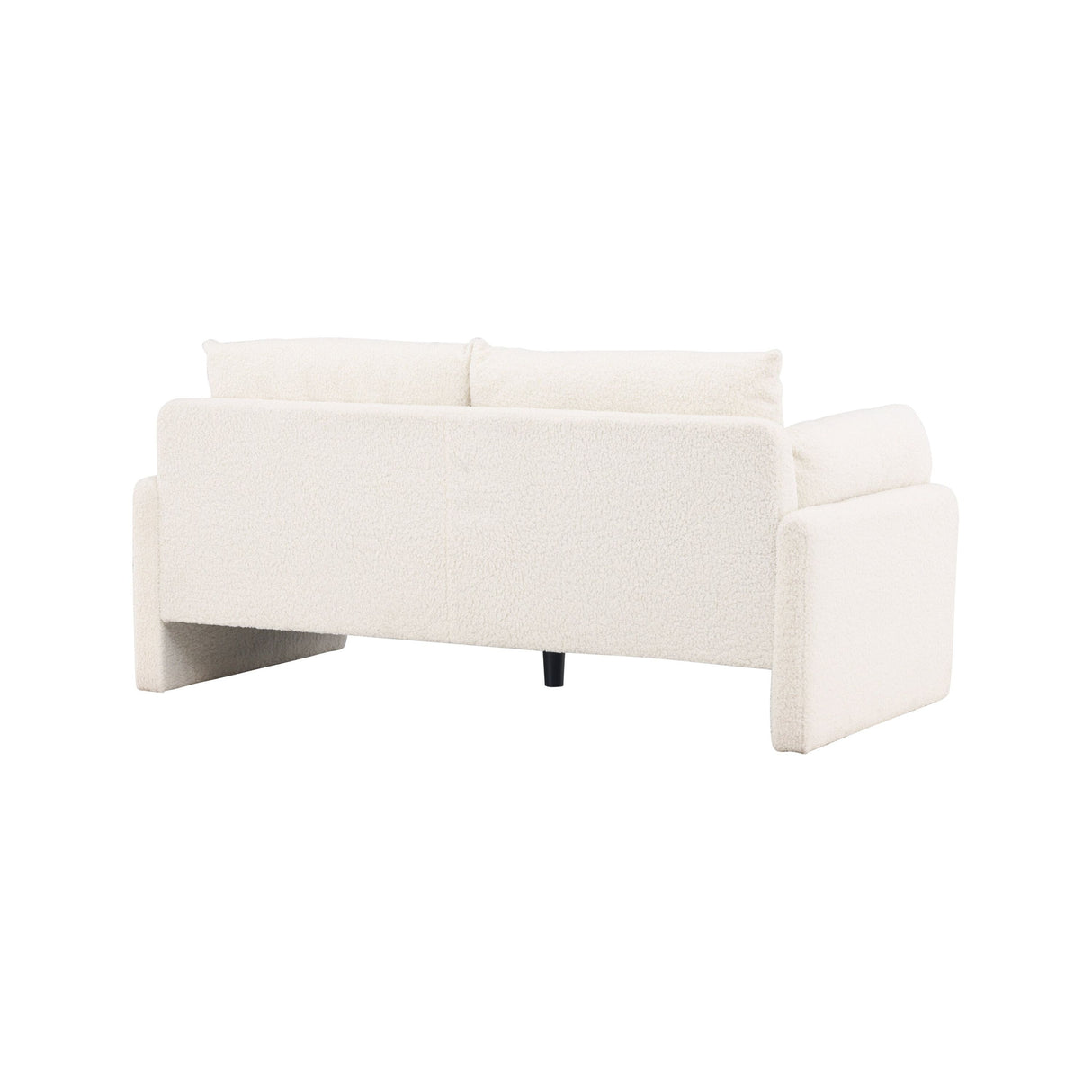 Vindel 2-Sitzer Sofa - Weißer Teddy - ZEN ZONE Furniture