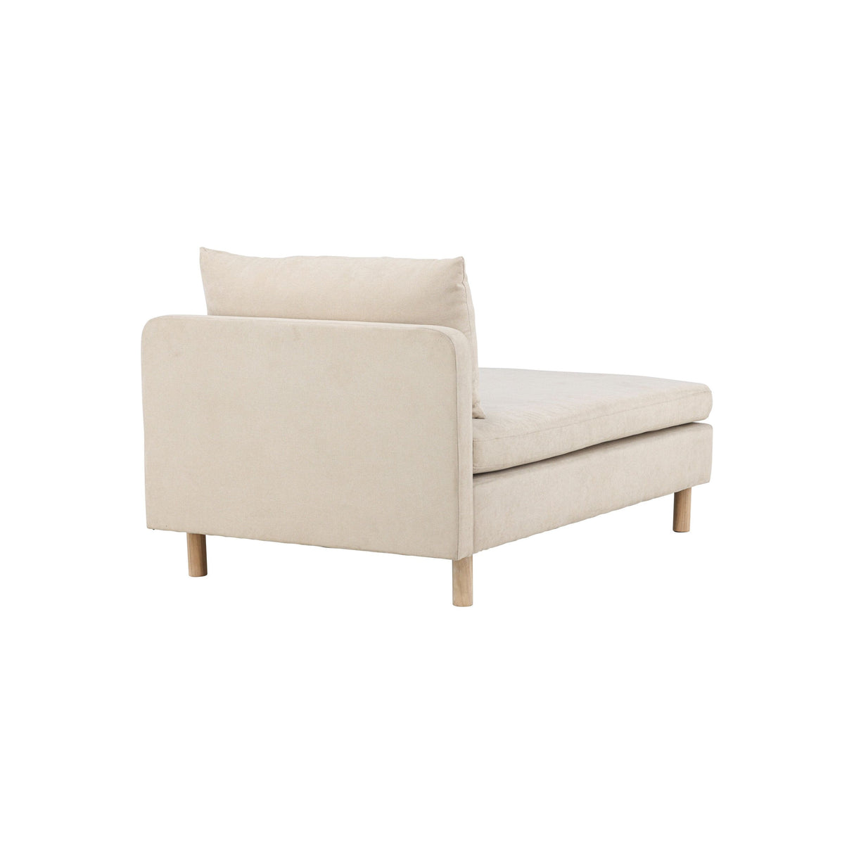 Zero Daybed - Woodlook Beige Fabric - ZEN ZONE Furniture