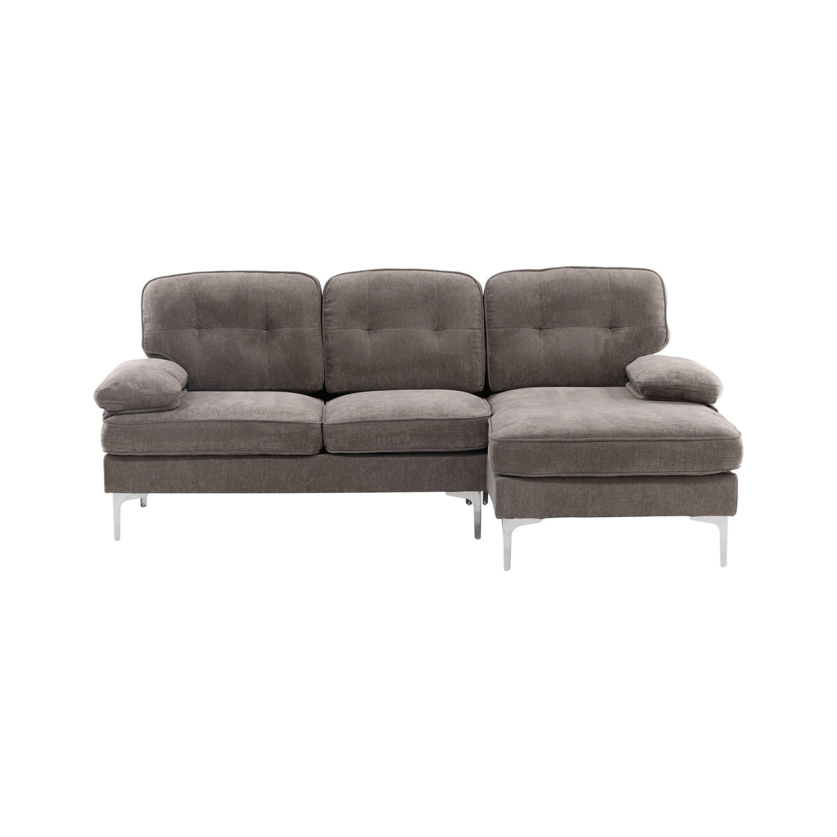 Remis 3-Sitzer Sofa - Hellgrauer Stoff - ZEN ZONE Furniture