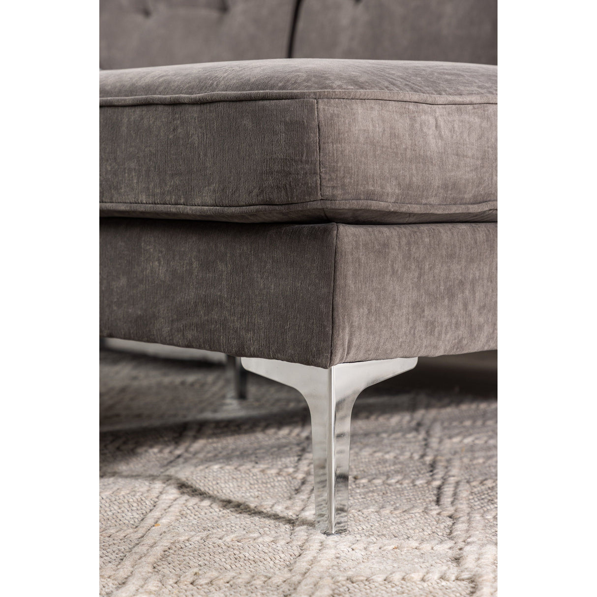 Remis 3-Sitzer Sofa - Hellgrauer Stoff - ZEN ZONE Furniture