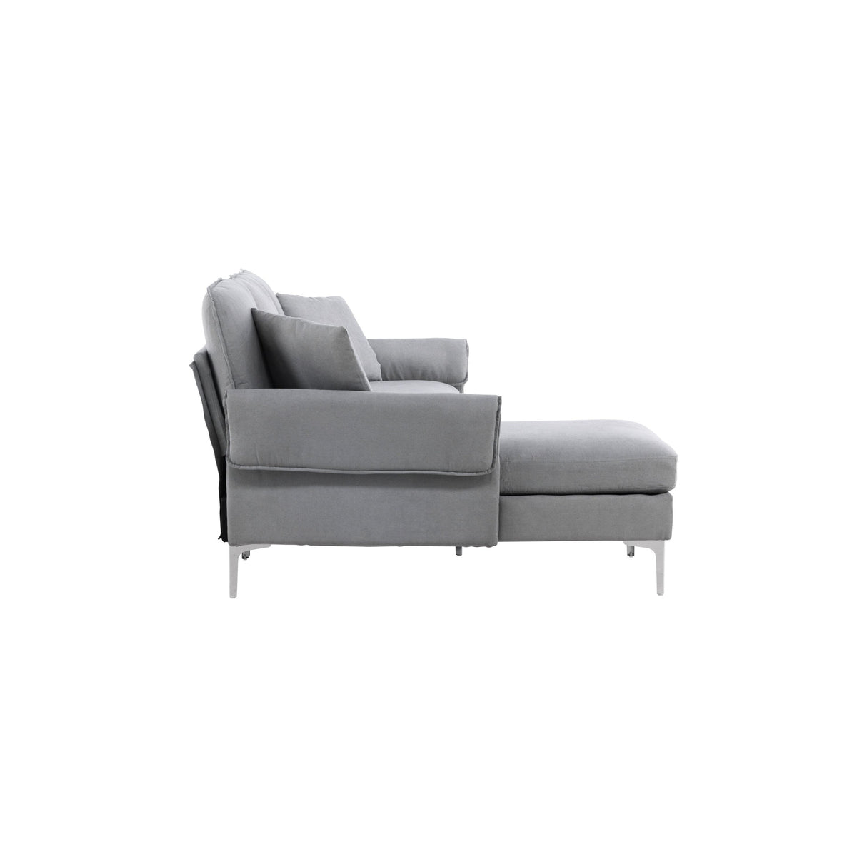 Toulouse 3-Sitzer Sofa - Grauer Stoff - ZEN ZONE Furniture