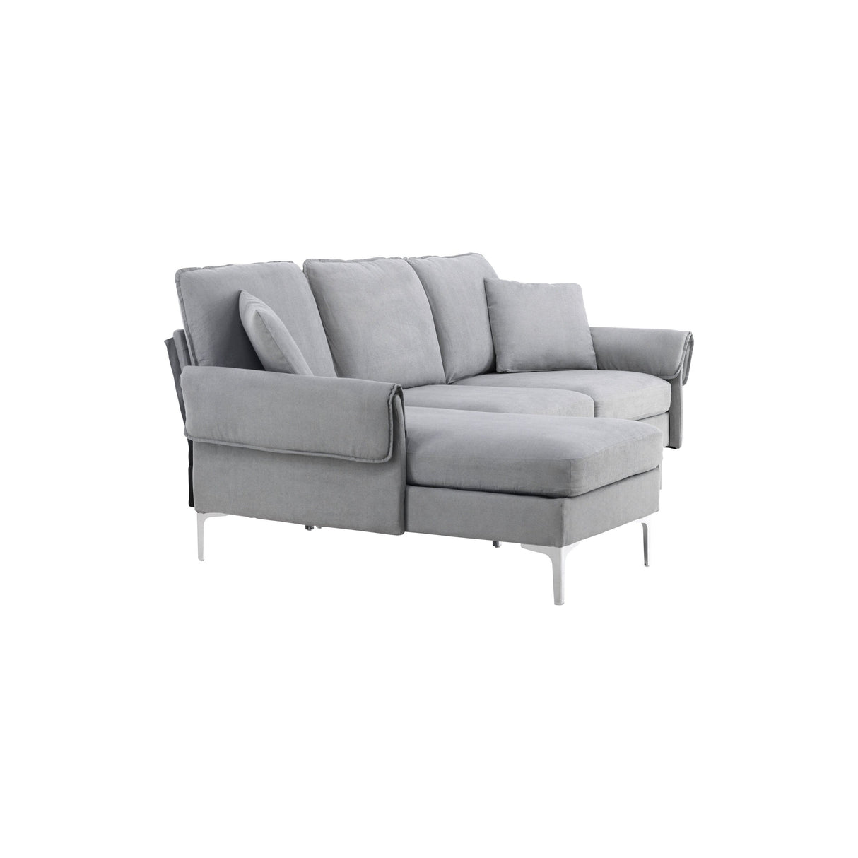 Toulouse 3-Sitzer Sofa - Grauer Stoff - ZEN ZONE Furniture