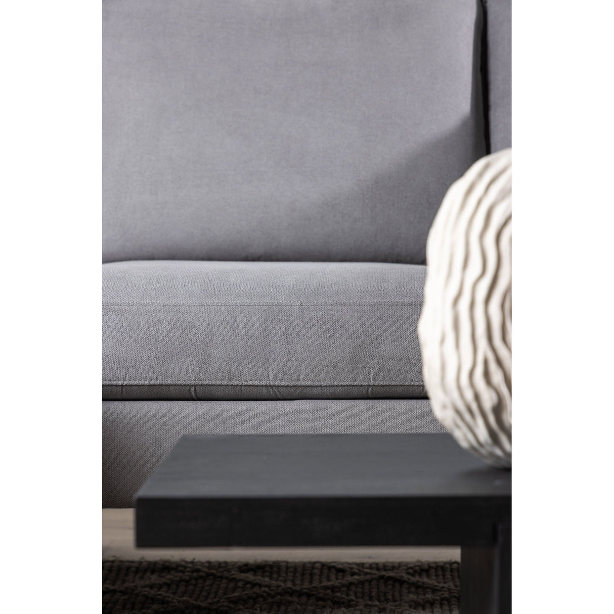 Toulouse 3-Sitzer Sofa - Grauer Stoff - ZEN ZONE Furniture