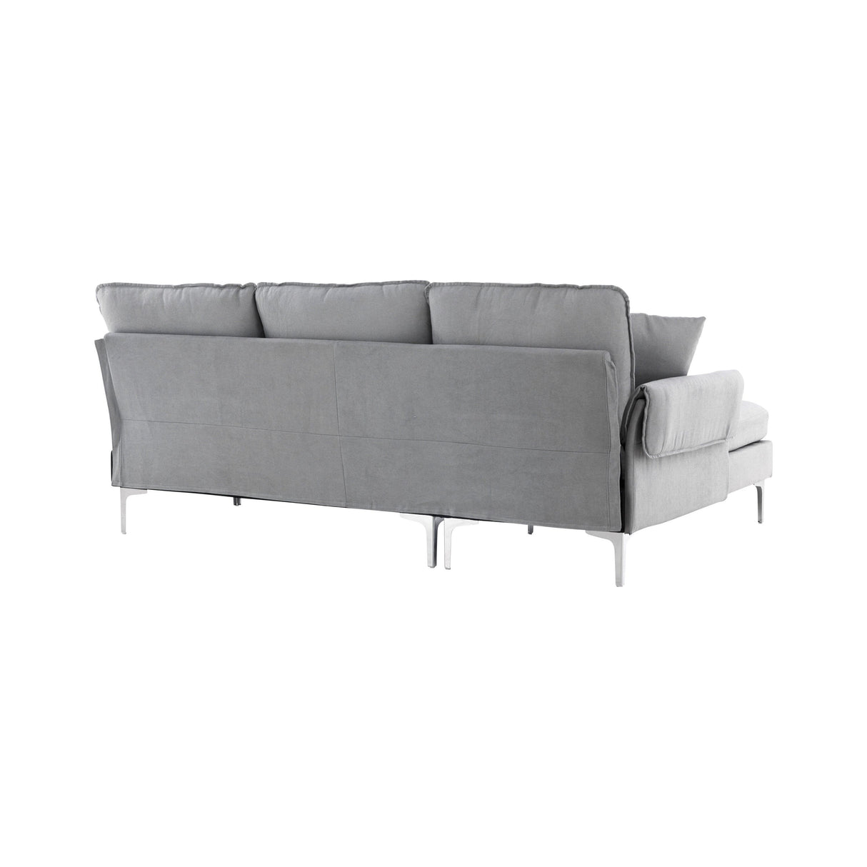 Toulouse 3-Sitzer Sofa - Grauer Stoff - ZEN ZONE Furniture