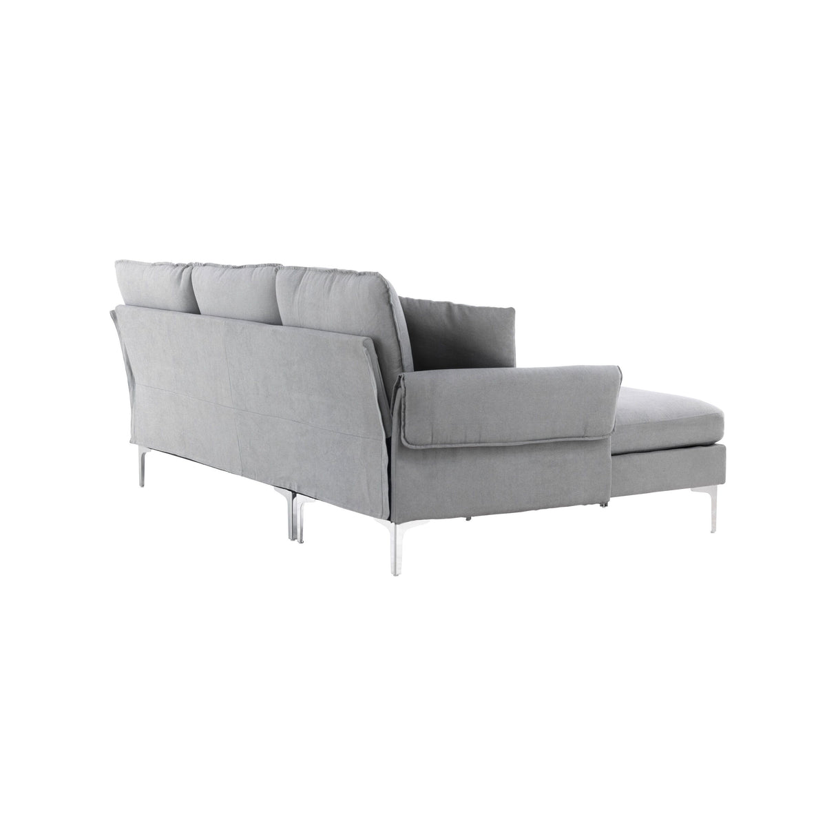 Toulouse 3-Sitzer Sofa - Grauer Stoff - ZEN ZONE Furniture